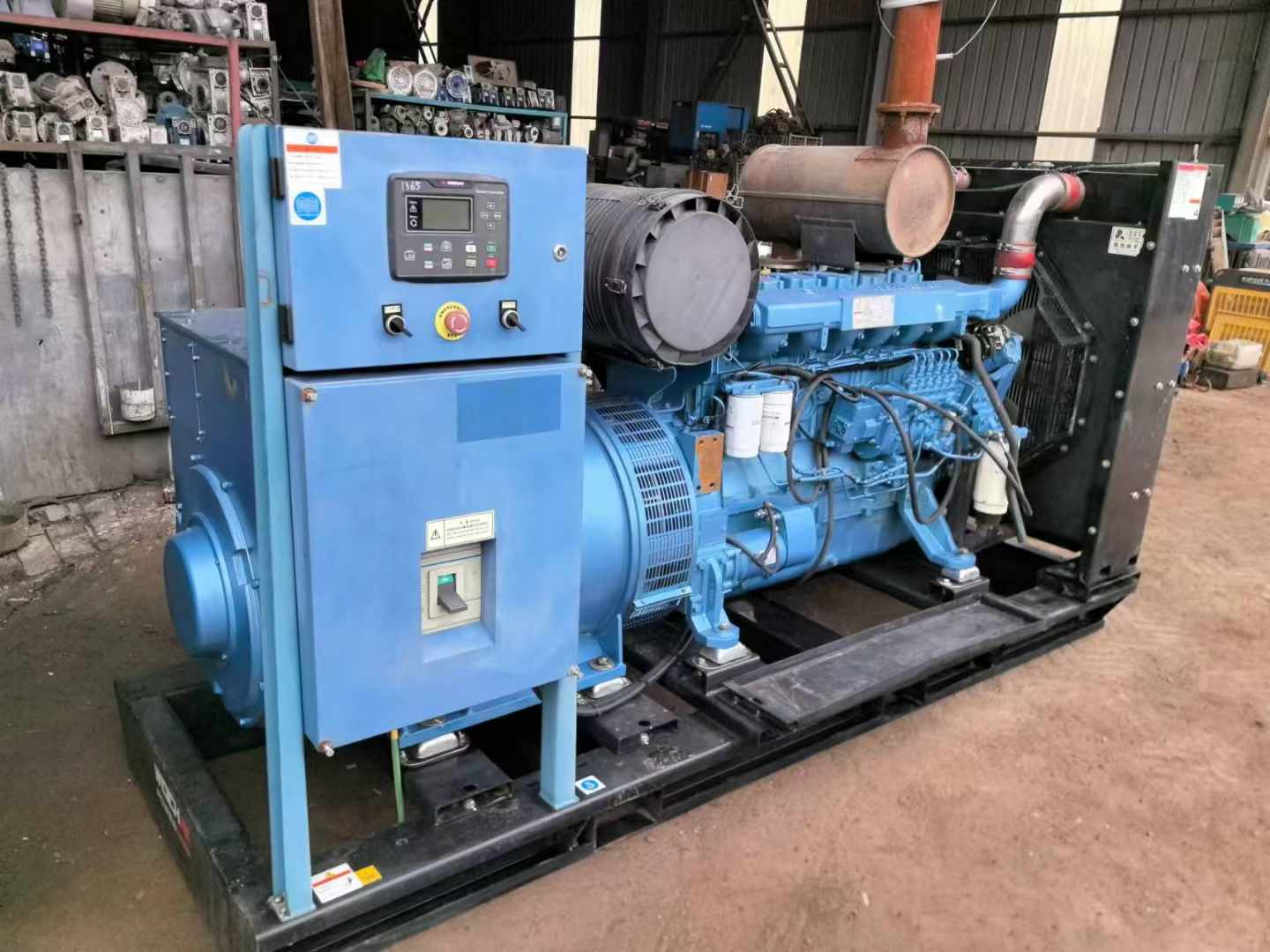 巴宜500kW 柴油发电机组可带动设备功率的计算公式是什么？