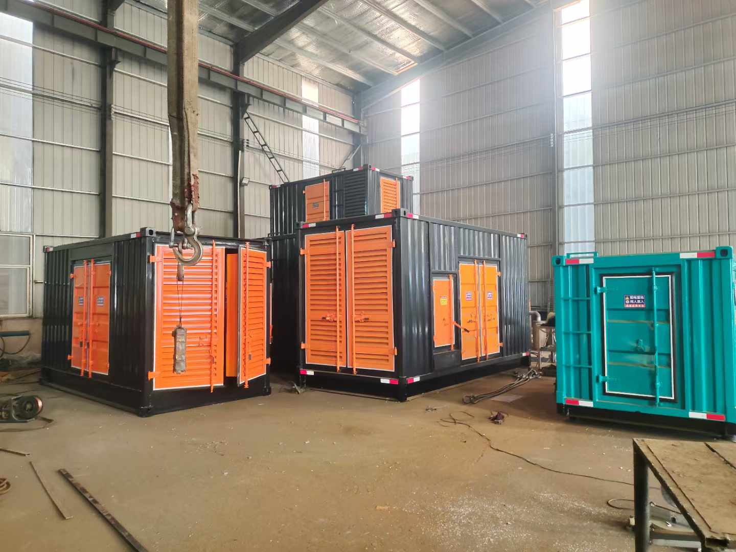 巴宜500kw柴油发电机组可以带动多少功率设备？